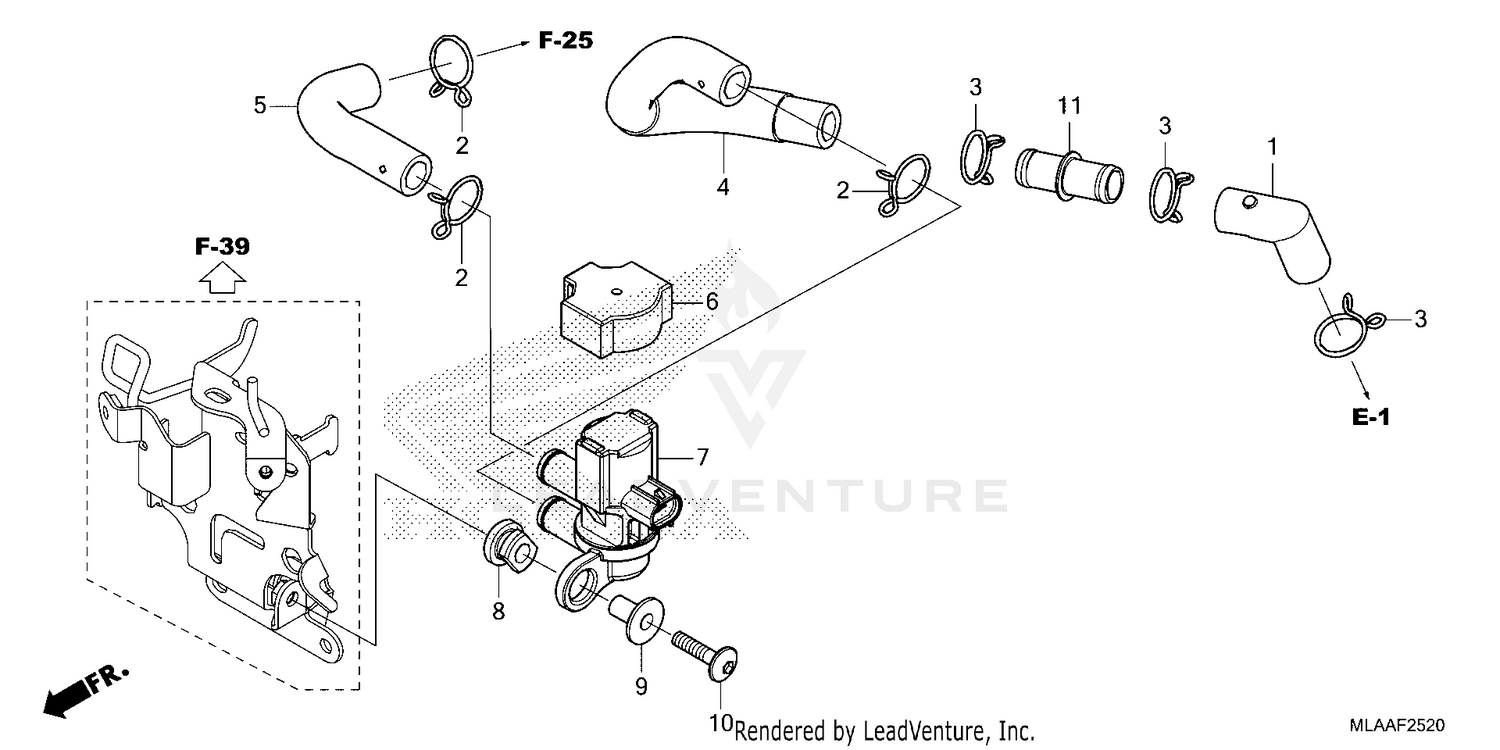 AIR INJECTION SOLENOID   VALVE