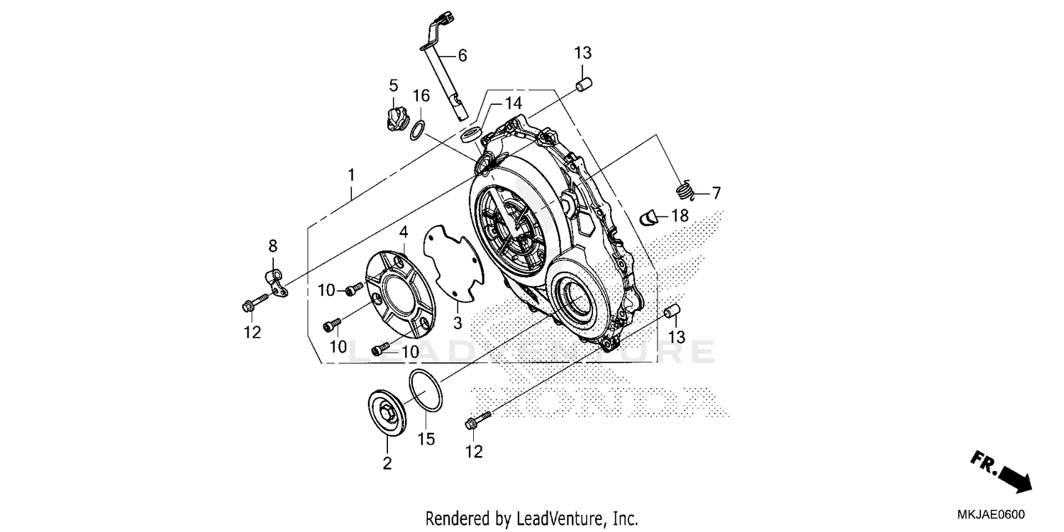 RIGHT CRANKCASE COVER