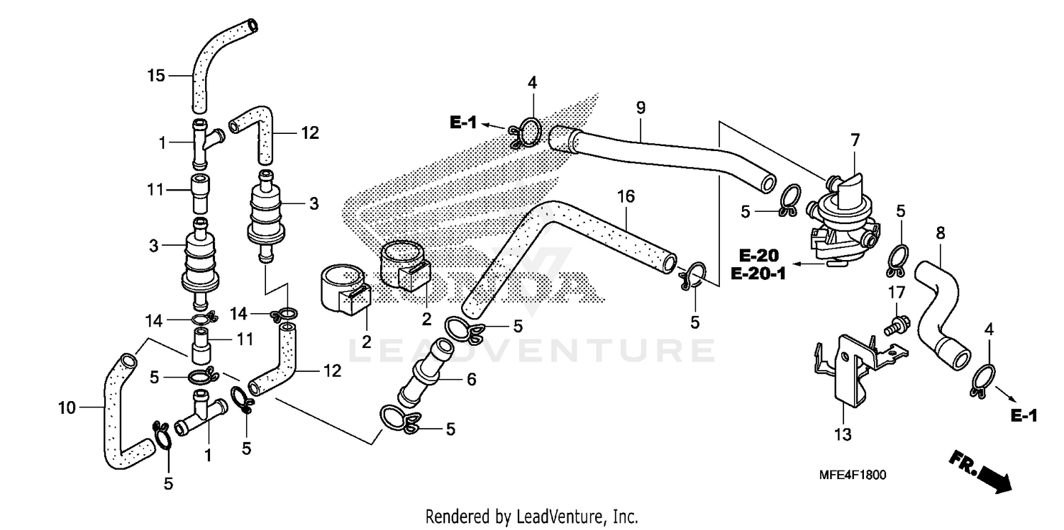 AIR INJECTION CONTROL    VALVE