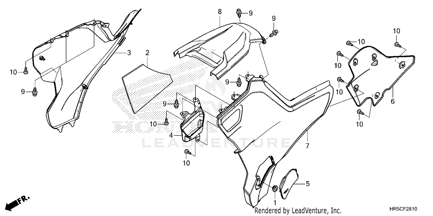 SIDE COVER@TANK COVER