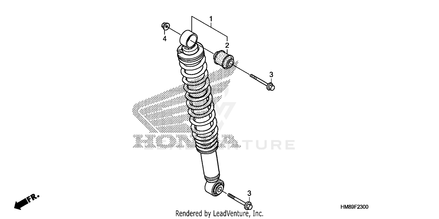 REAR SHOCK ABSORBER