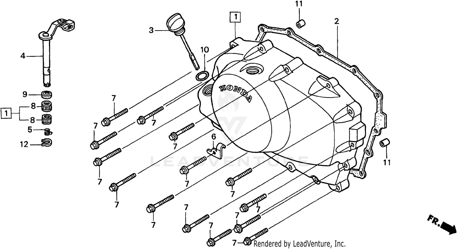 RIGHT CRANKCASE COVER
