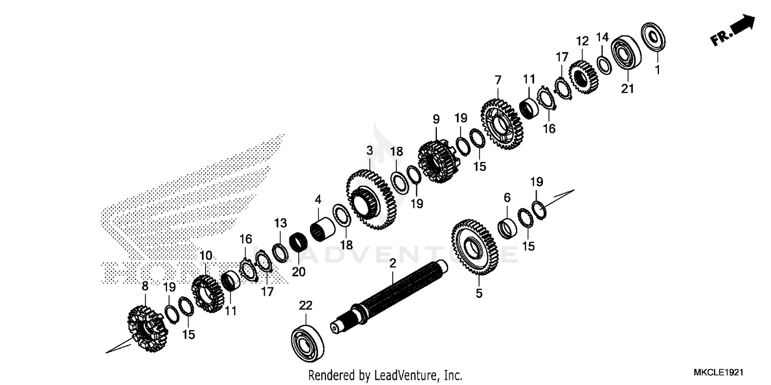 TRANSMISSION             (COUNTERSHAFT) (DCT)