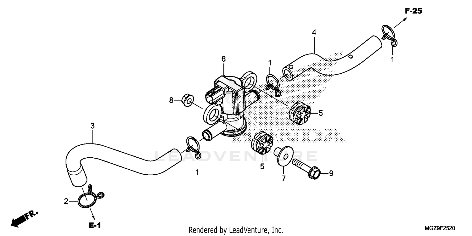 AIR INJECTION SOLENOID   VALVE
