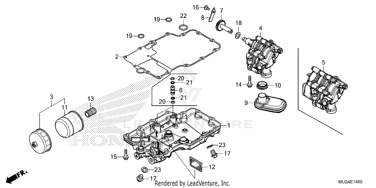 OIL PAN@OIL PUMP