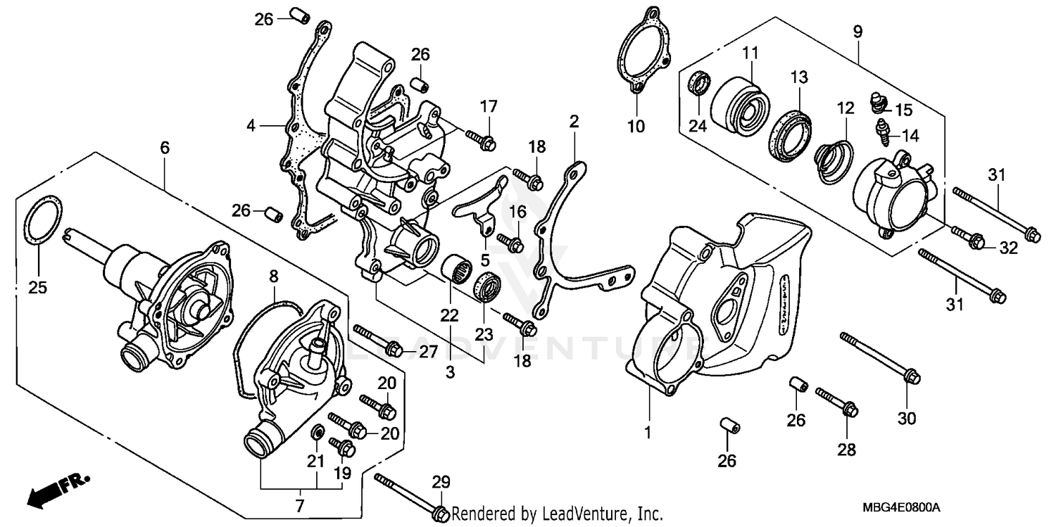 LEFT CRANKCASE COVER