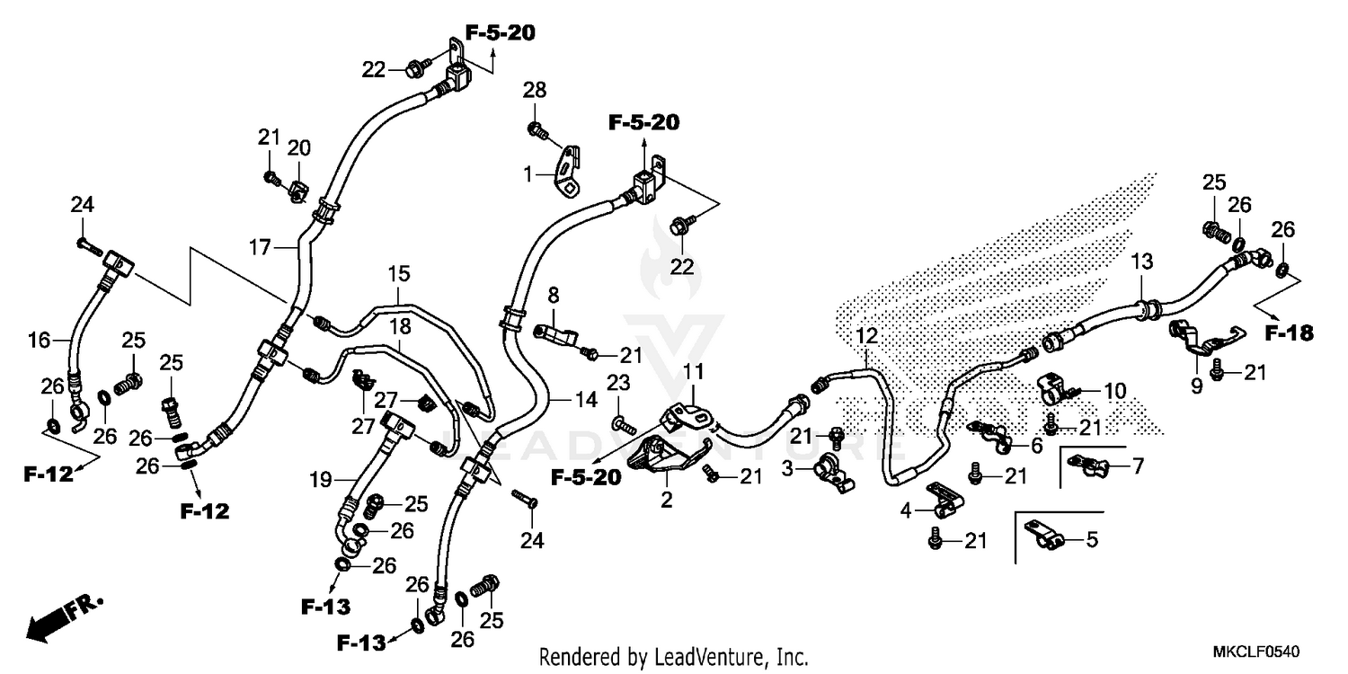 BRAKE HOSE@BRAKE PIPE