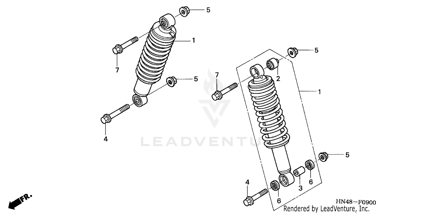 FRONT SHOCK ABSORBER