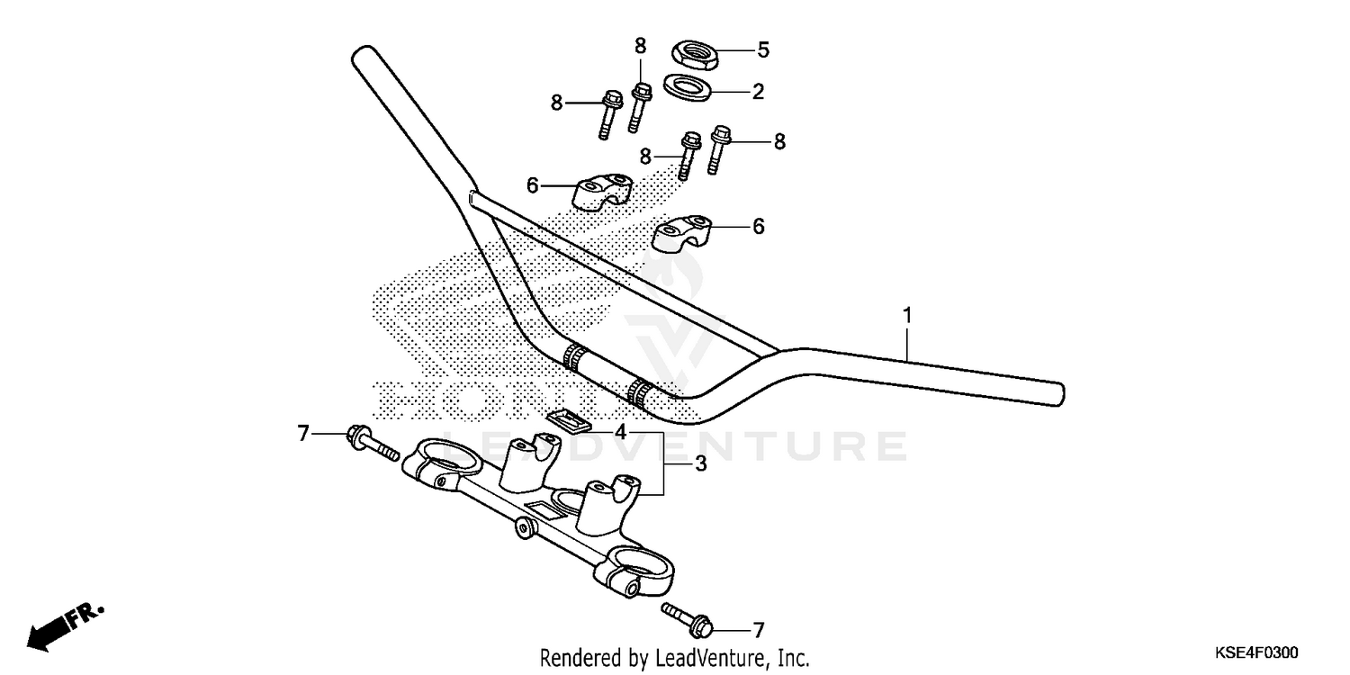 HANDLEBAR + TOP BRIDGE