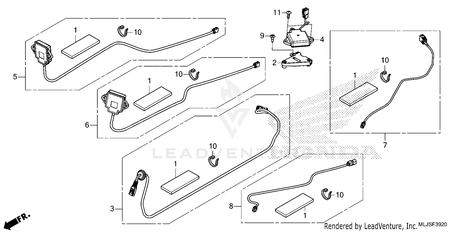 ANTENNA SET@CORD SET