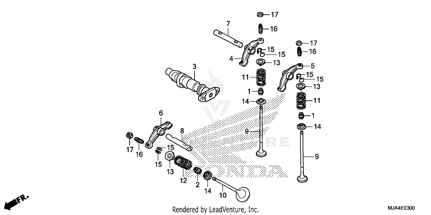 CAMSHAFT VALVE (FR.)