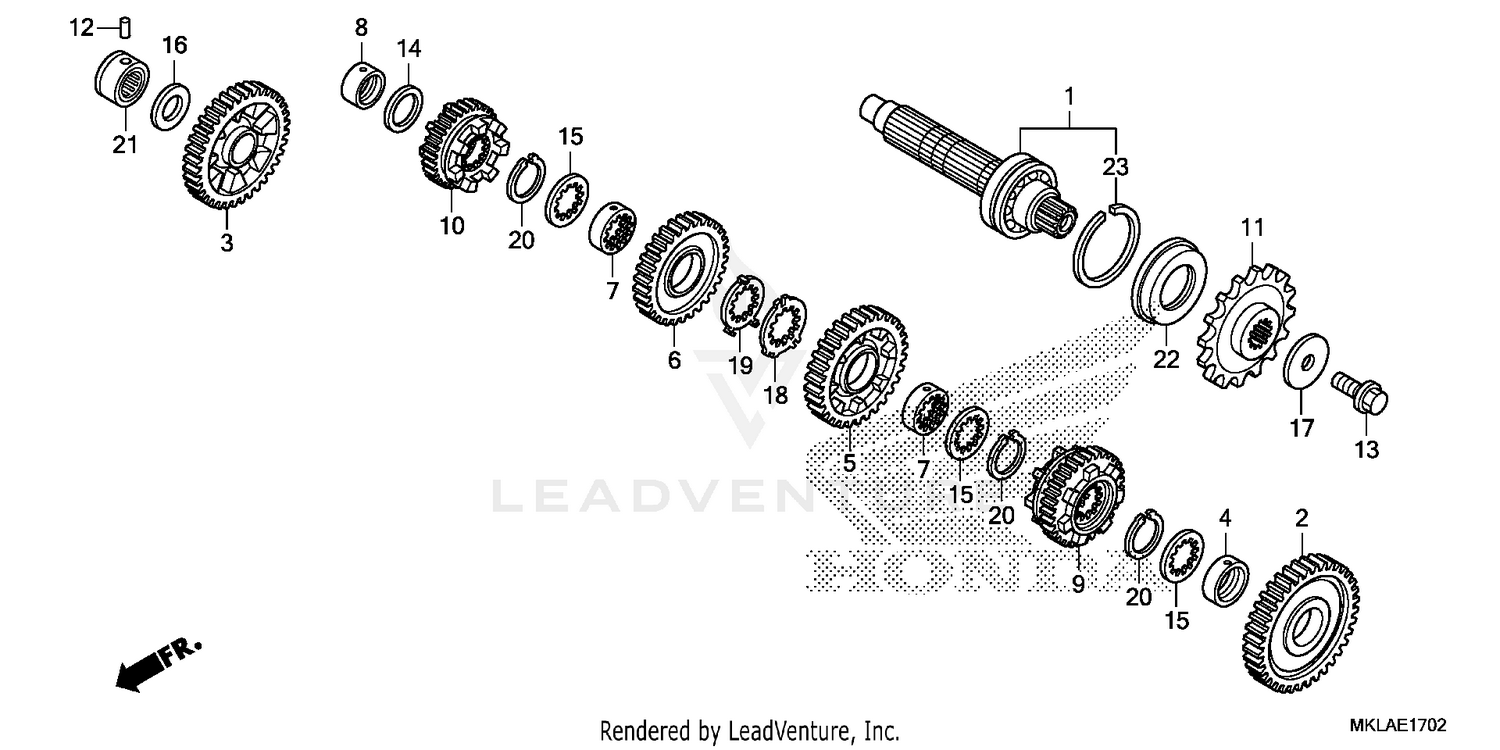 TRANSMISSION             (COUNTERSHAFT)