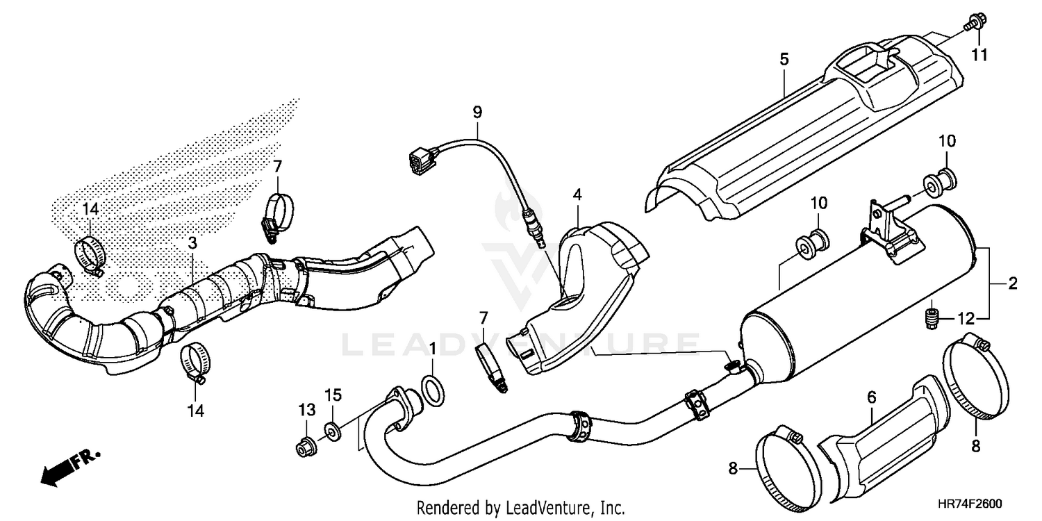 EXHAUST MUFFLER