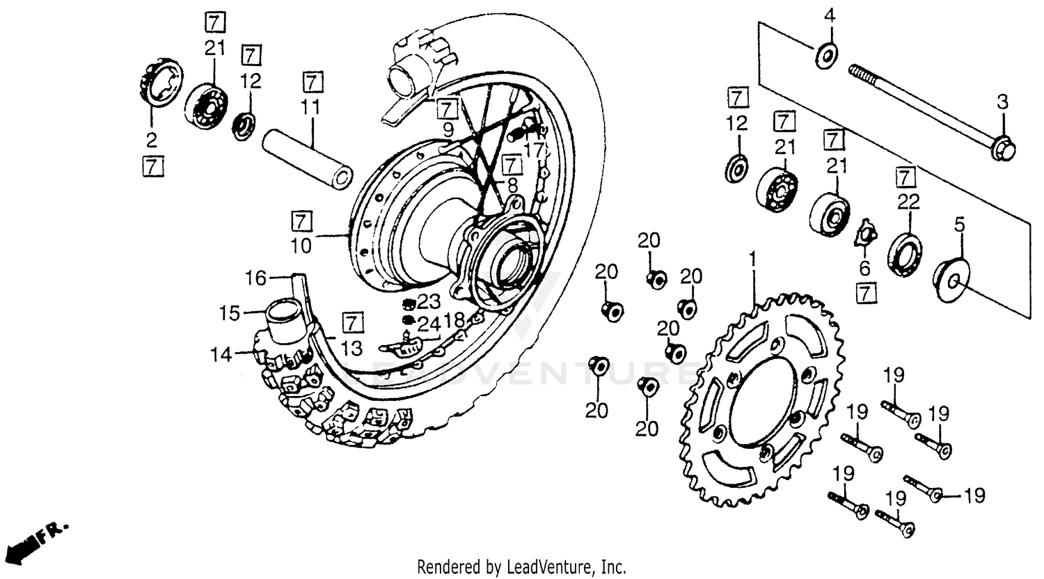 RR. WHEEL 84-86