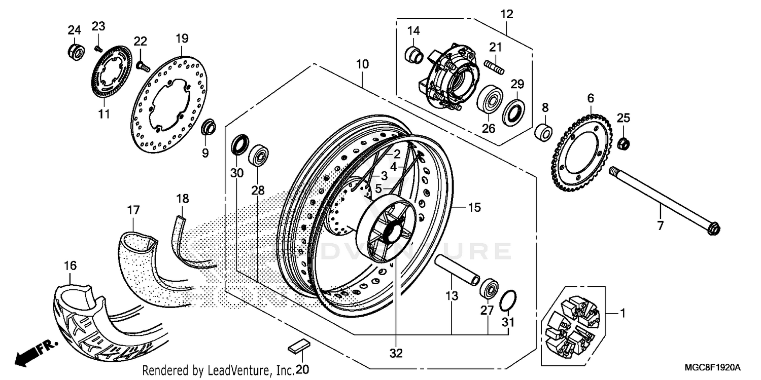 REAR WHEEL (1)