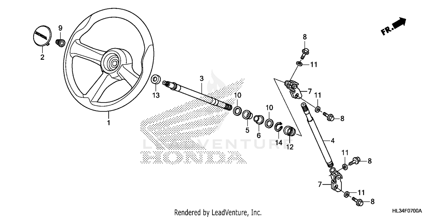 STEERING WHEEL@STEERING  SHAFT