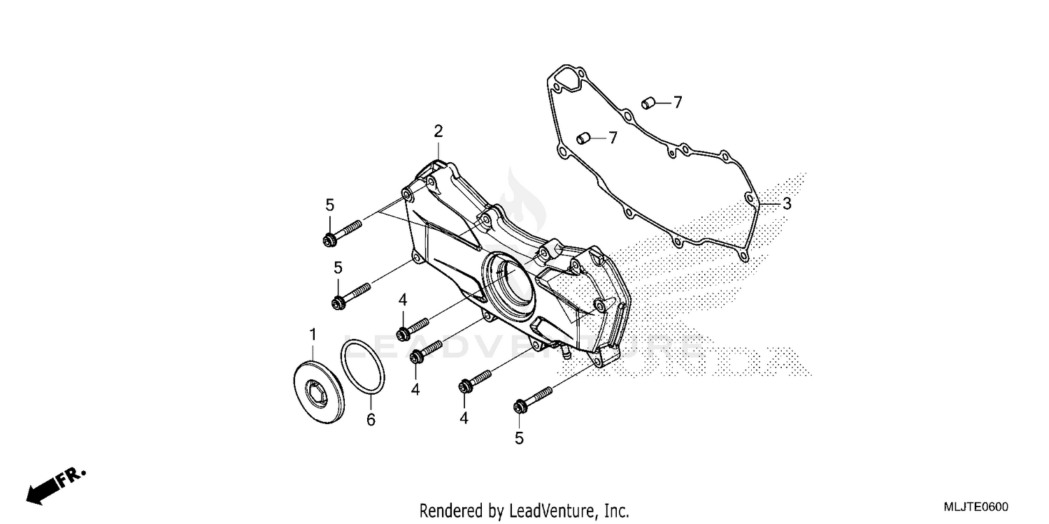 FRONT ENGINE COVER