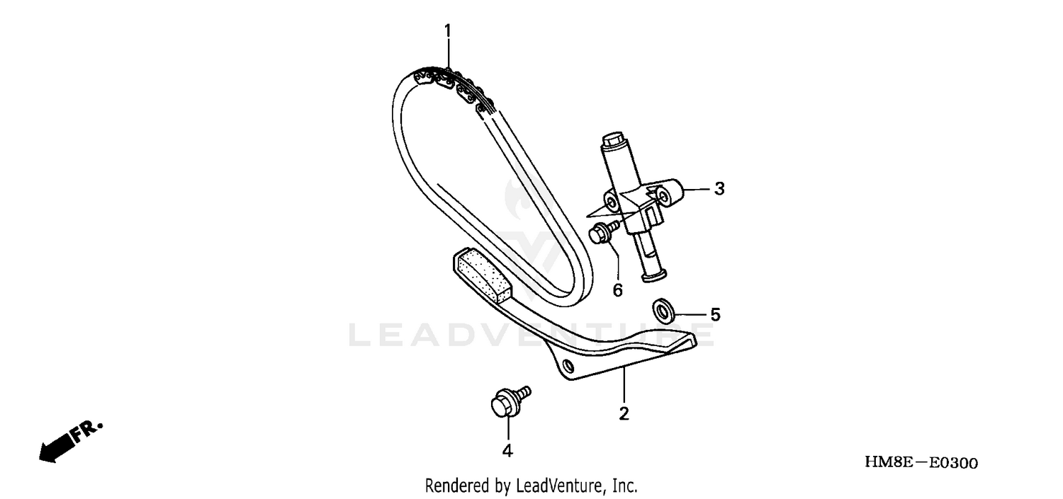 CAM CHAIN + TENSIONER