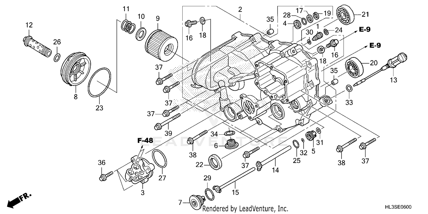 FRONT CRANKCASE COVER