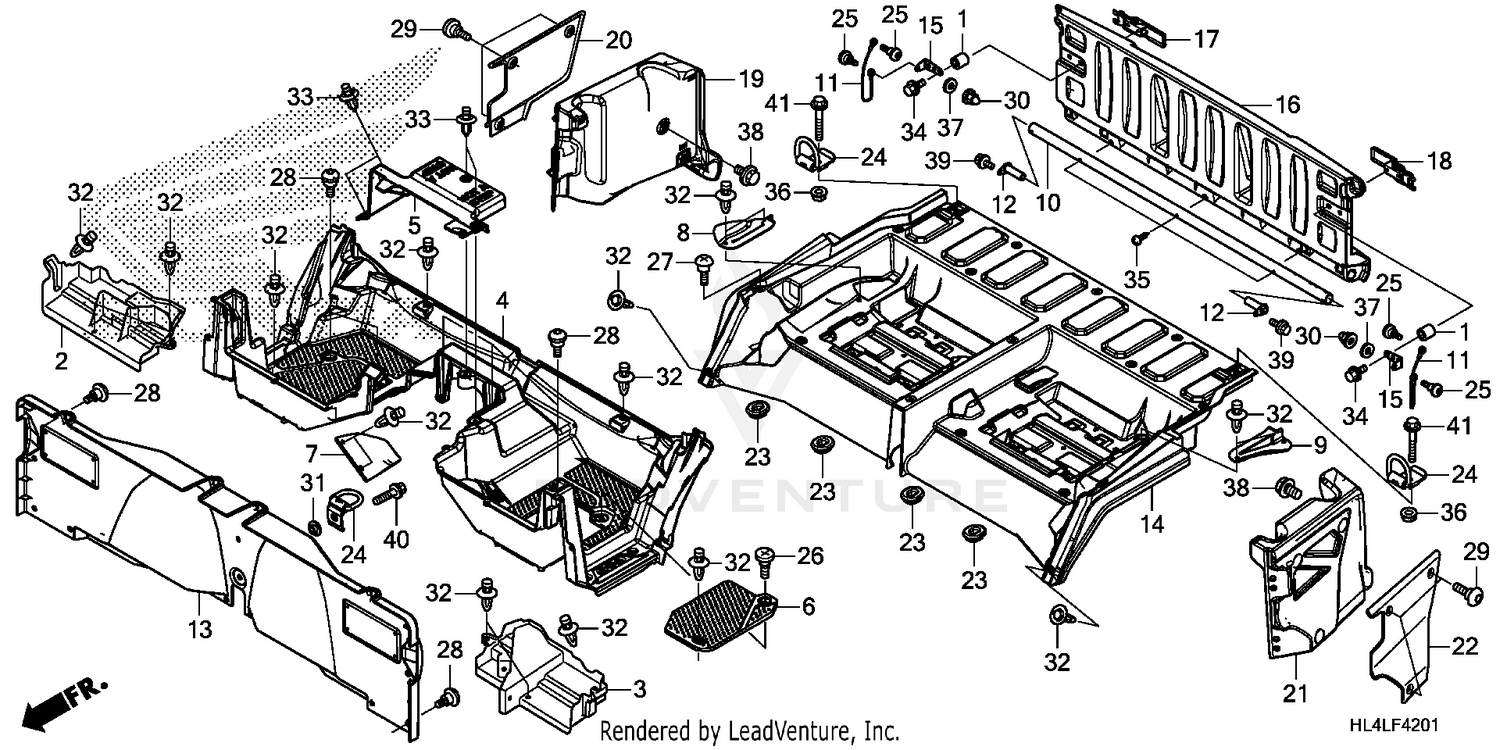 BED PLATE@REAR GATE (2)