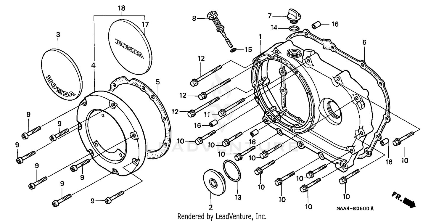 RIGHT CRANKCASE COVER