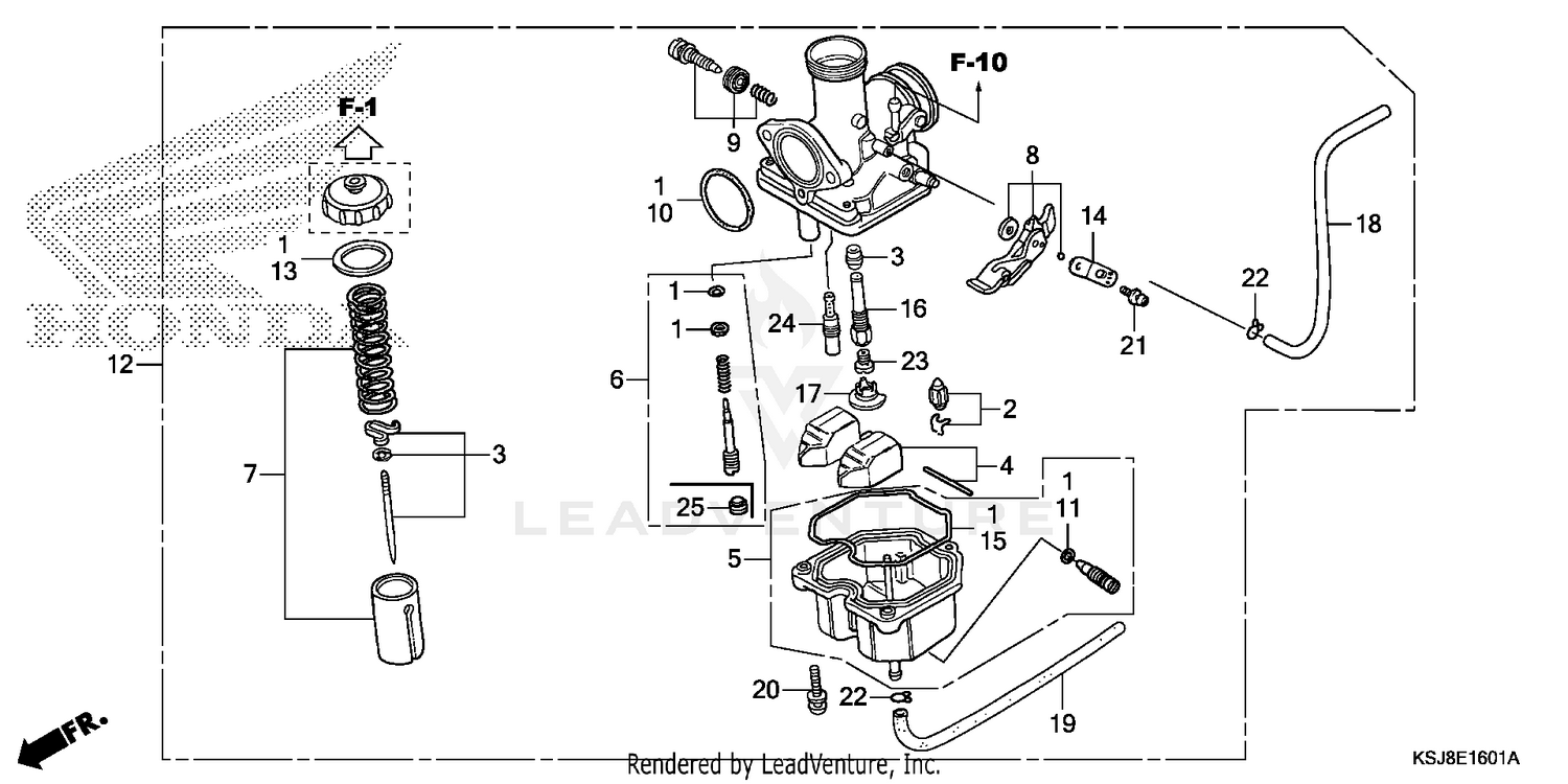 CARBURETOR (CRF100F)