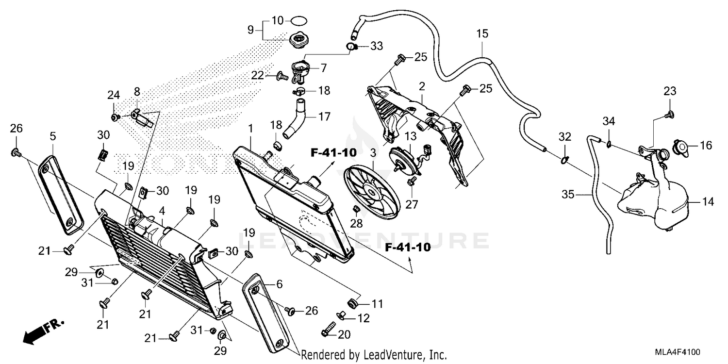 RADIATOR@RESERVE TANK