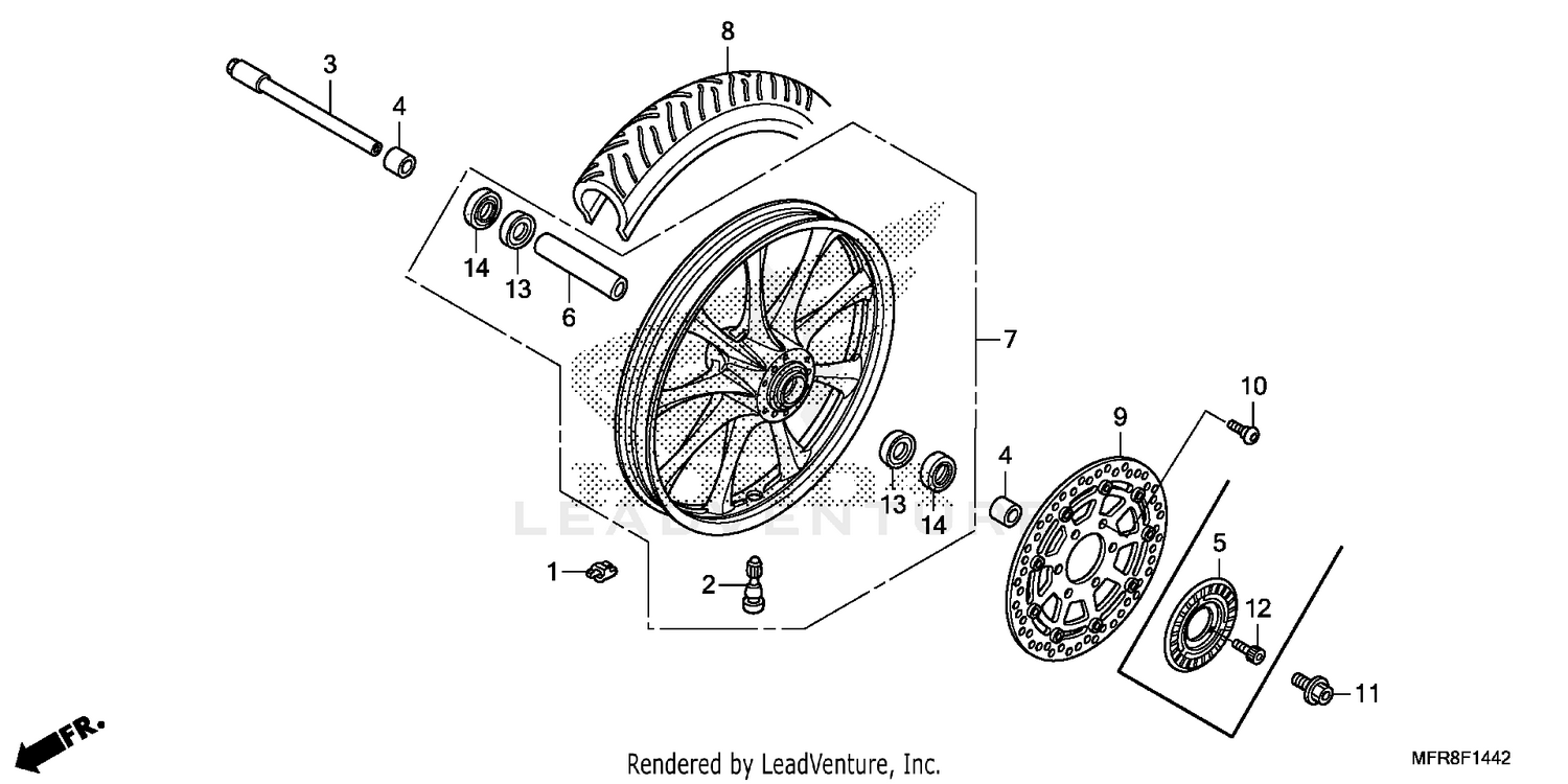 FRONT WHEEL (3)