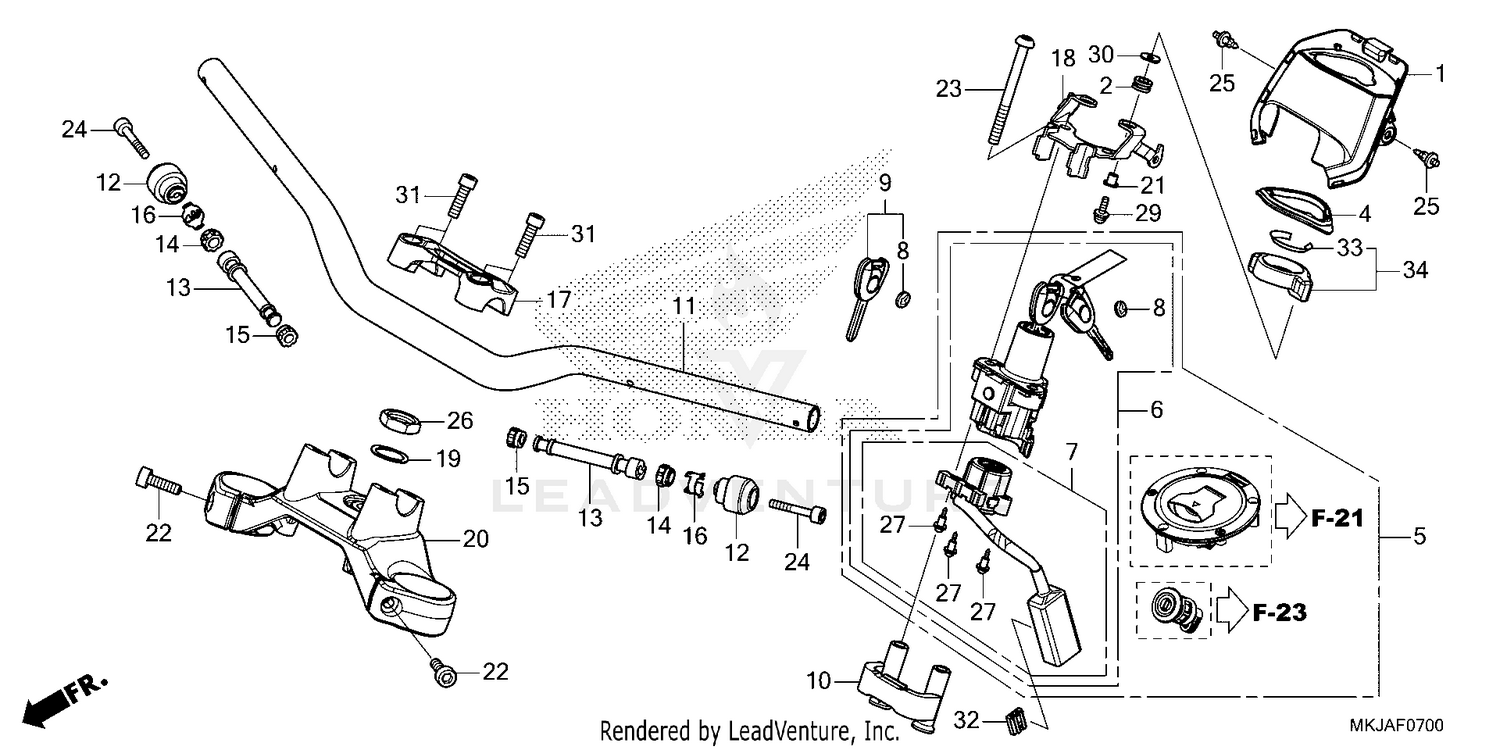 HANDLEBAR@TOP BRIDGE