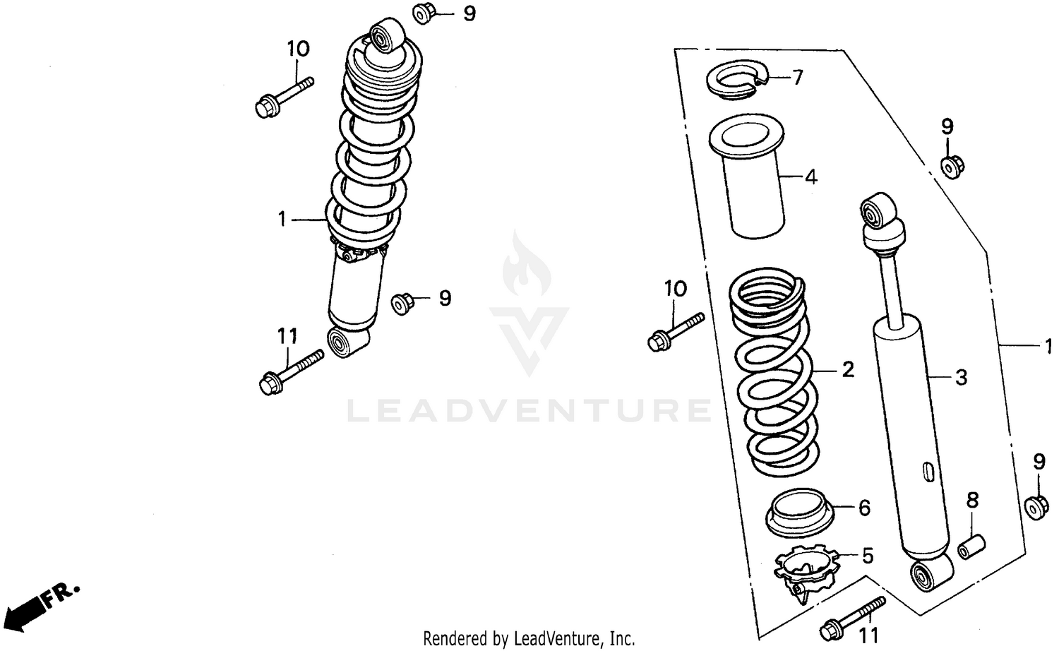 FRONT SHOCK ABSORBER