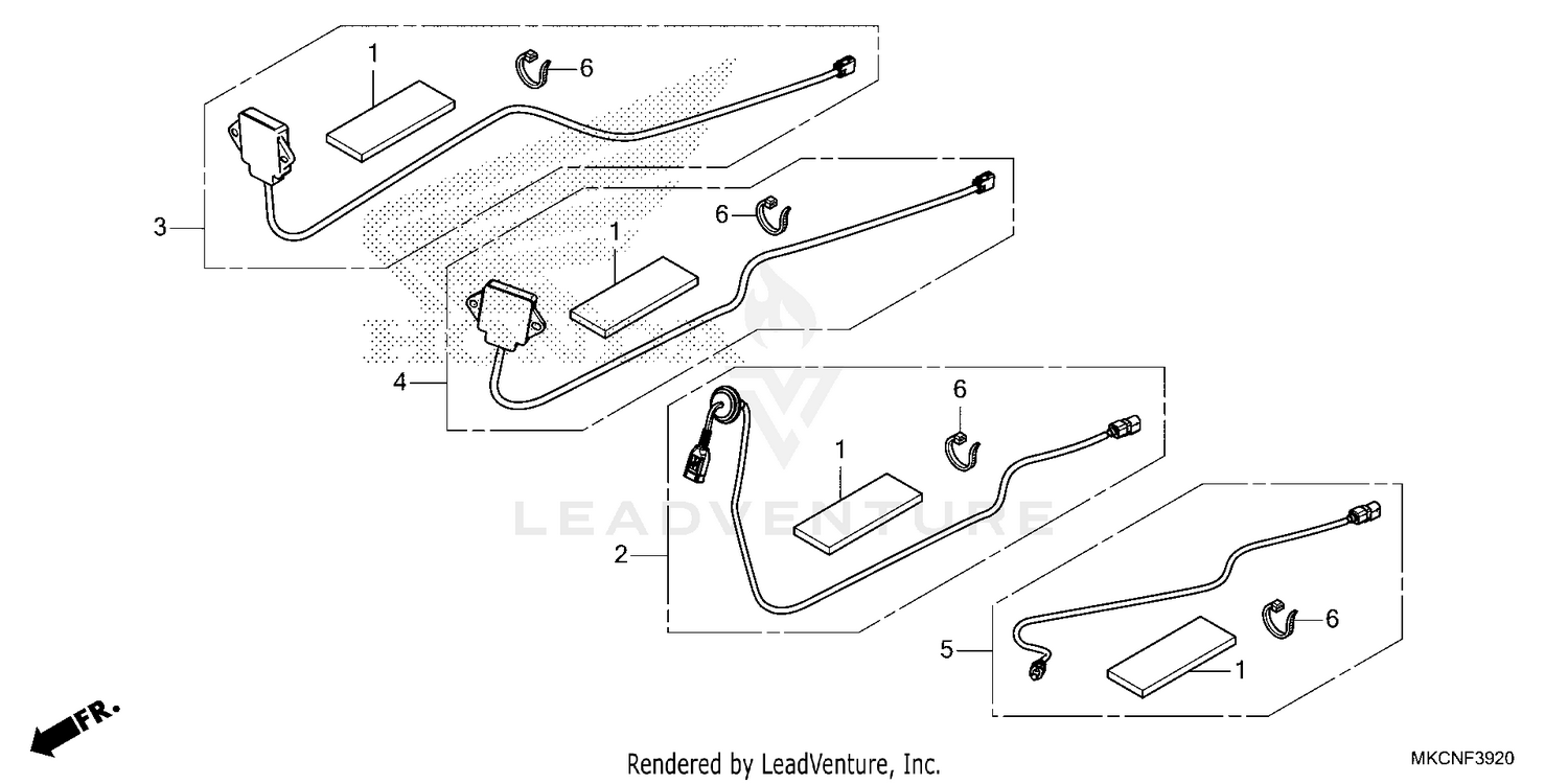 ANTENNA SET@CORD SET