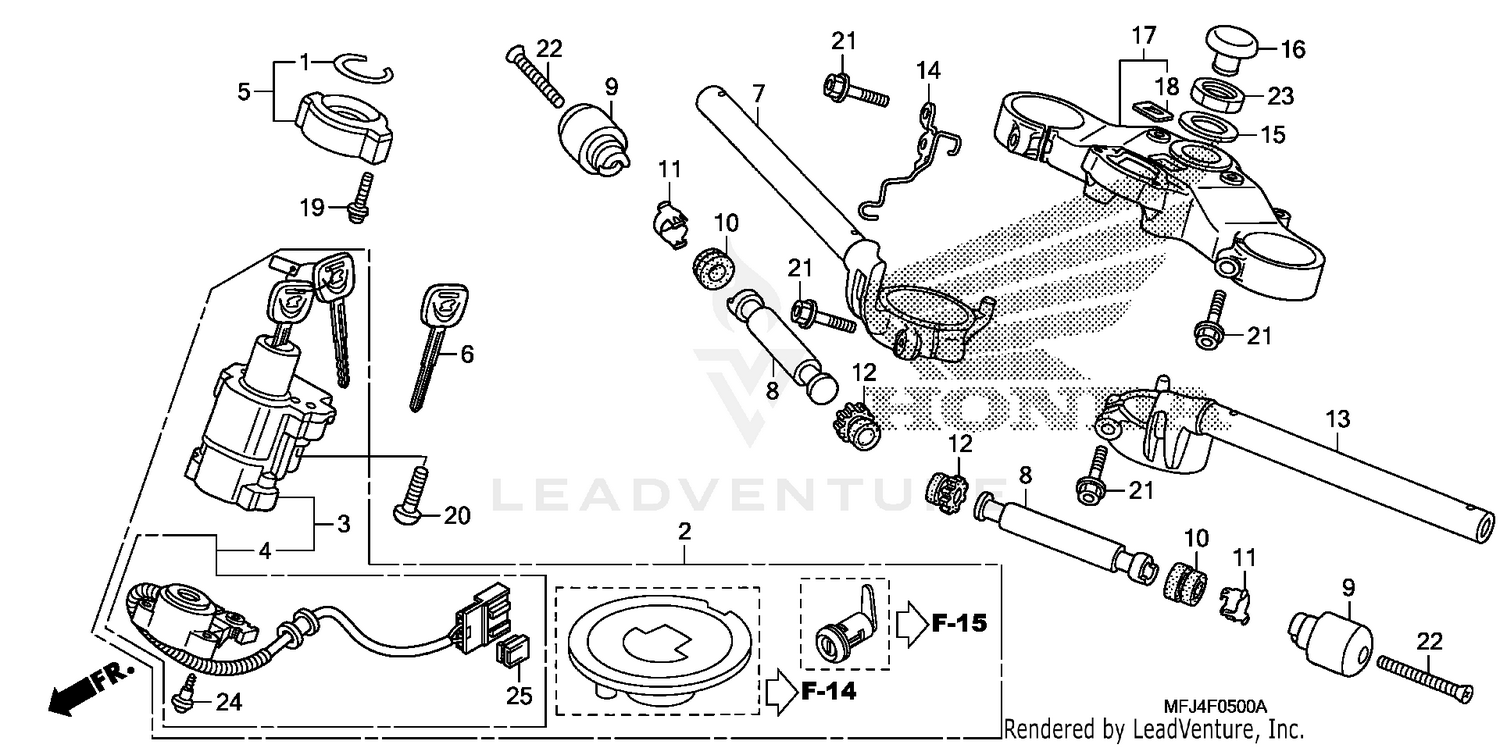 HANDLEBAR + TOP BRIDGE