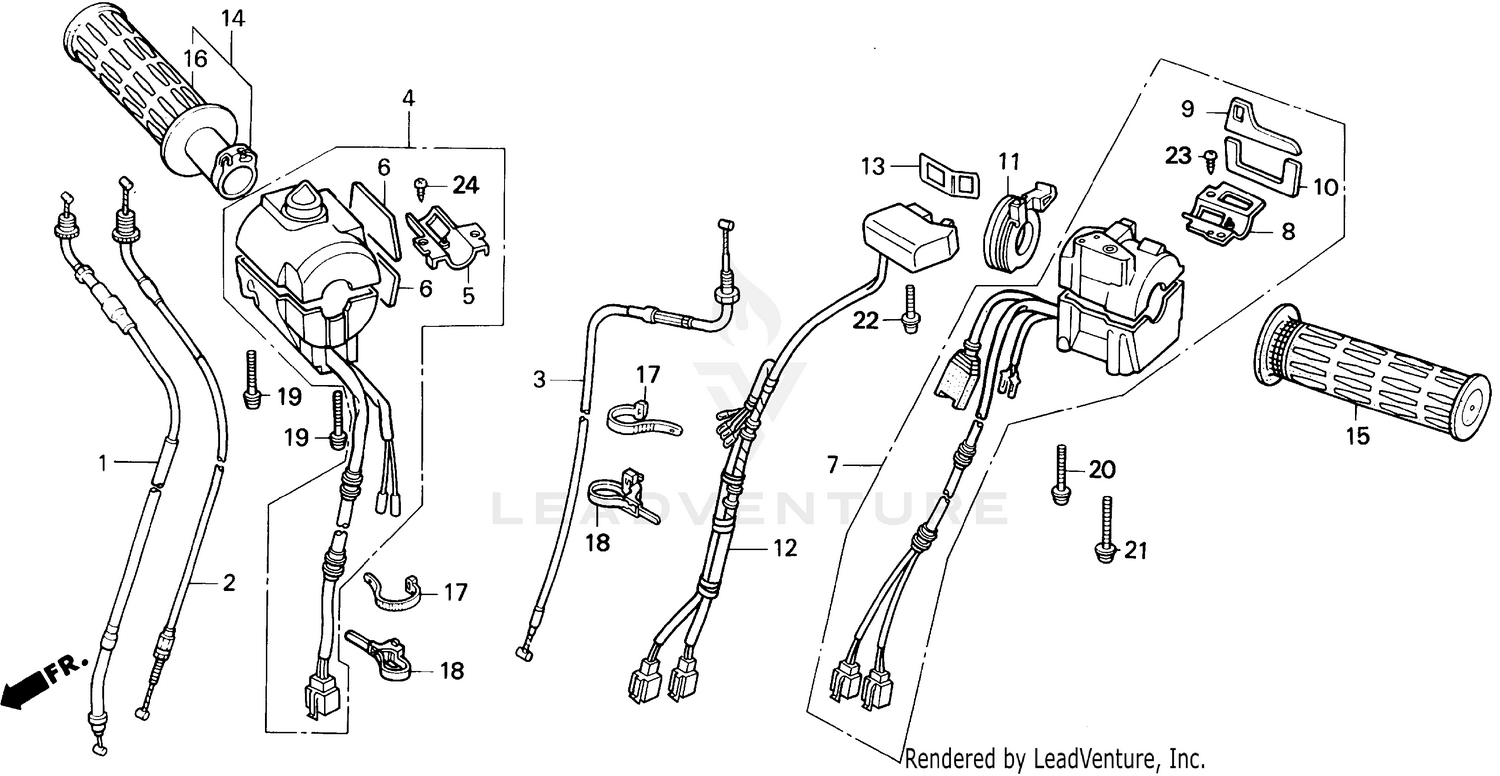 GL1500I HANDLE SWITCH