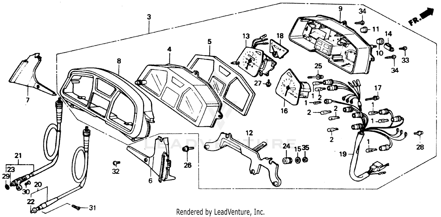 SPEEDOMETER + TACHOMETER