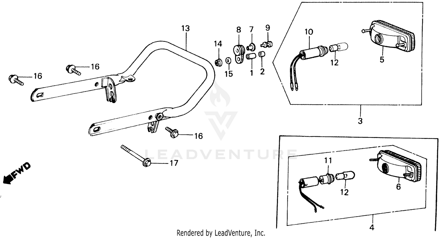 TAILLIGHT + CARRY PIPE