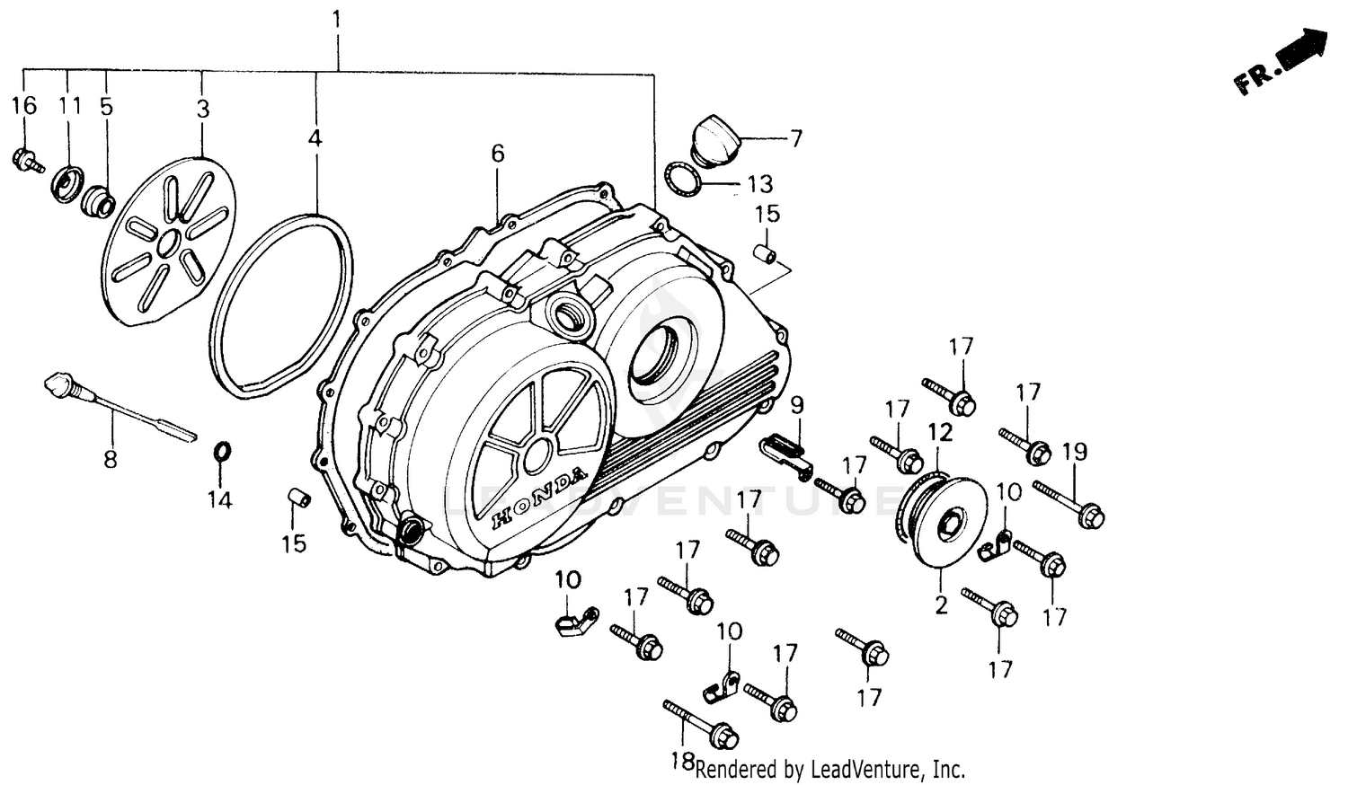 RIGHT CRANKCASE COVER
