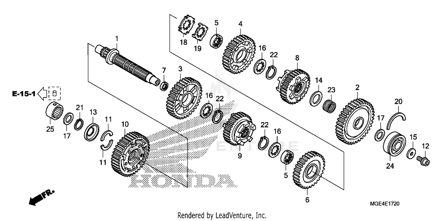 TRANSMISSION (COUNTERSHAFT)