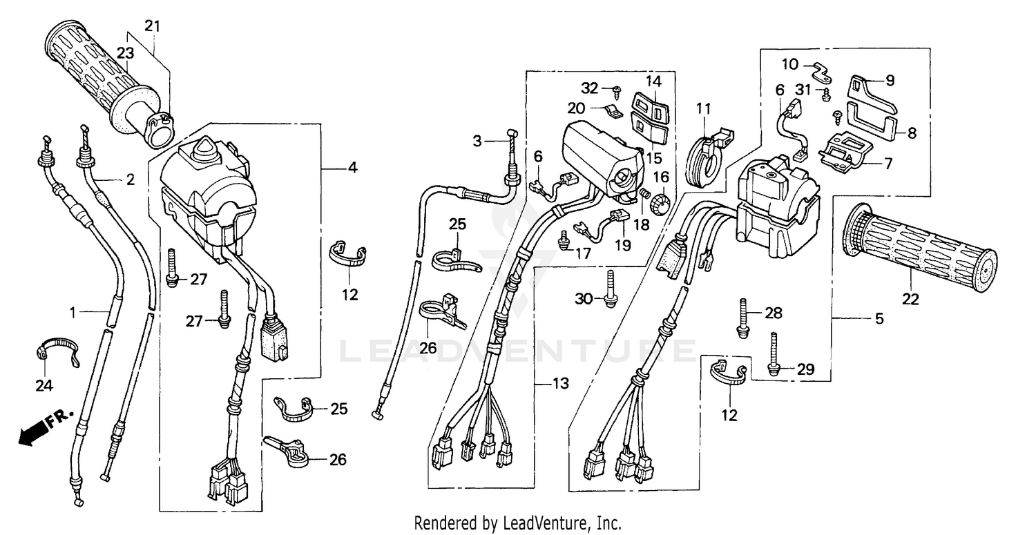 SE HANDLE SWITCH + CABLES