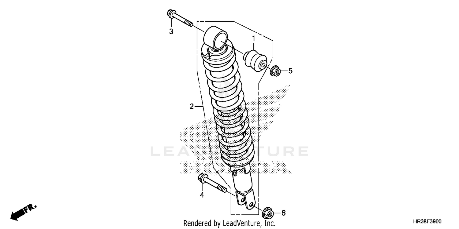 REAR SHOCK ABSORBER
