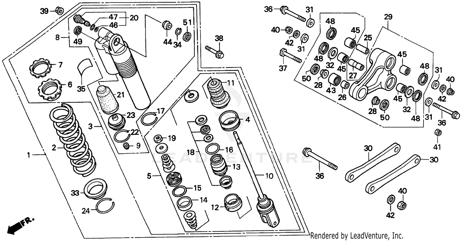 REAR SHOCK ABSORBER 97