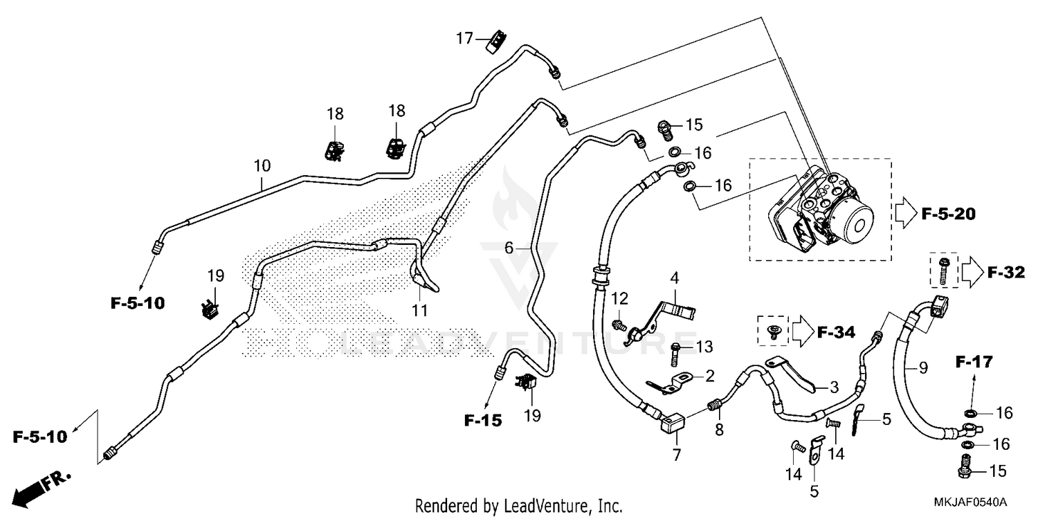 BRAKE PIPE@BRAKE HOSE