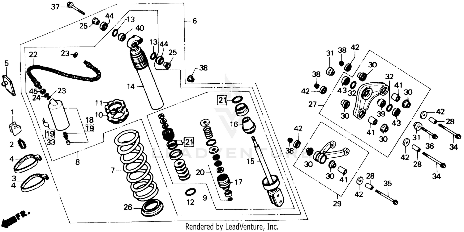 SHOCK ABSORBER 85-87
