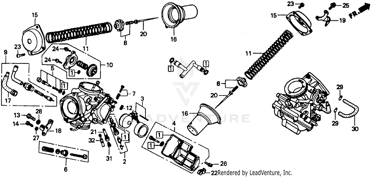 CARBURETOR COMPONENTS