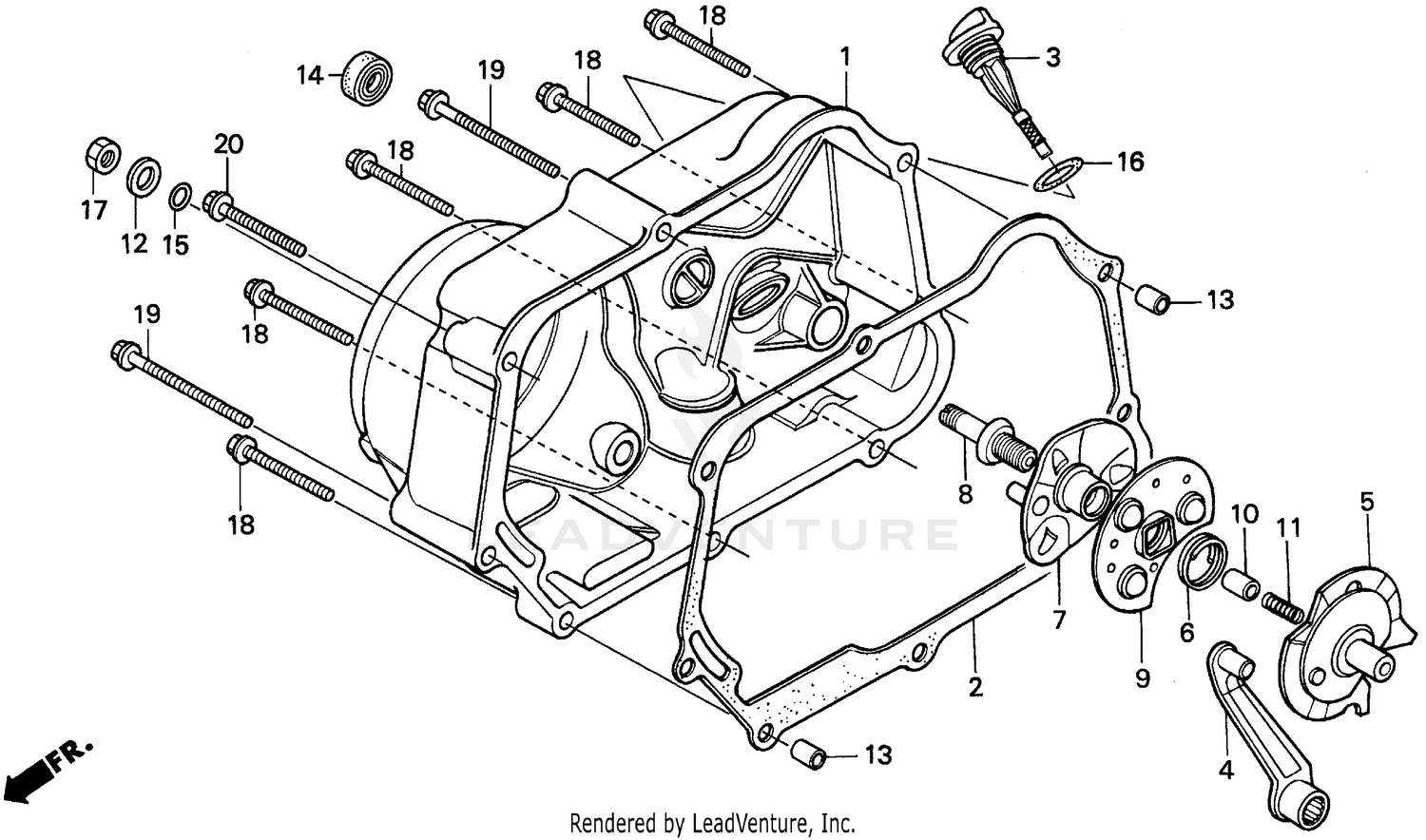 RIGHT CRANKCASE COVER