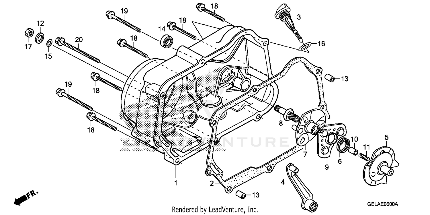 RIGHT CRANKCASE COVER
