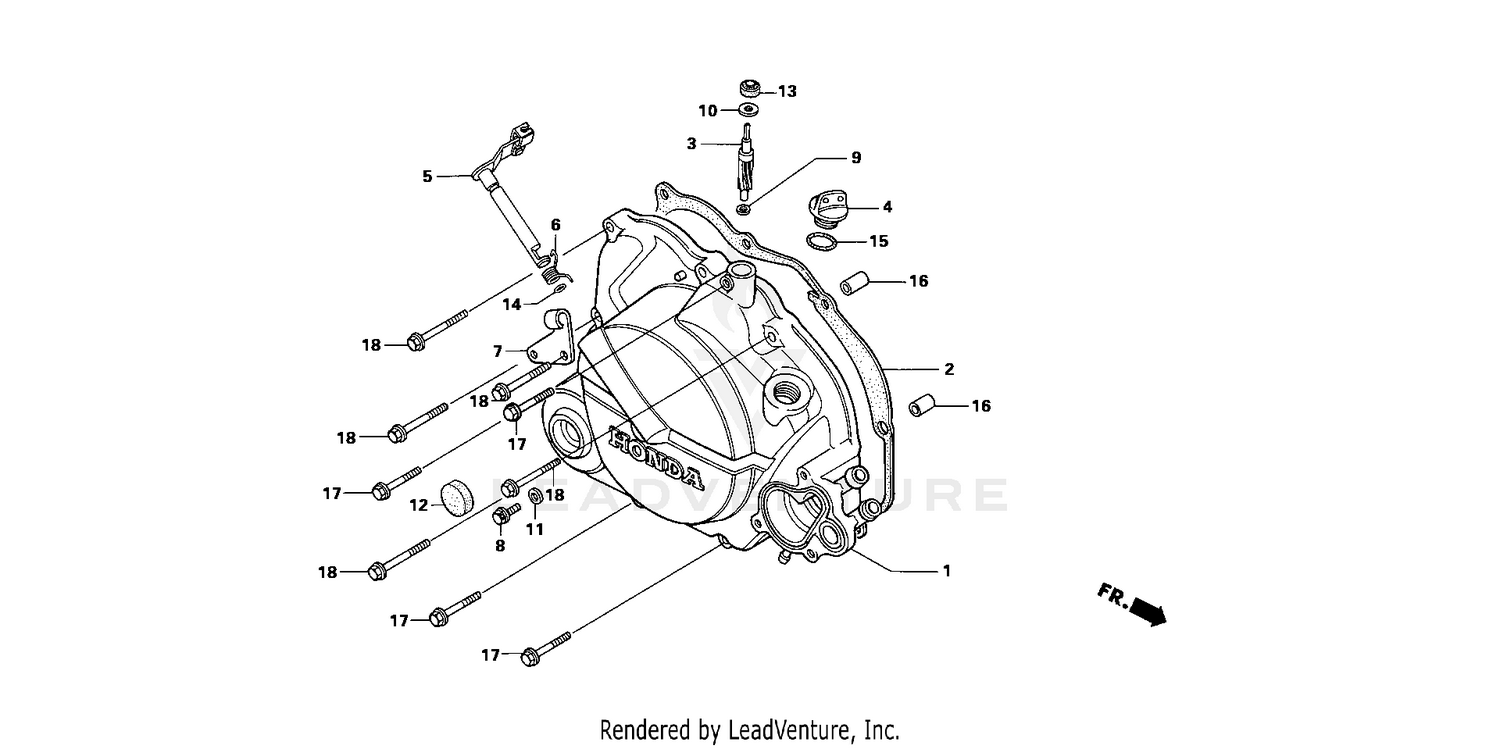 RIGHT CRANKCASE COVER