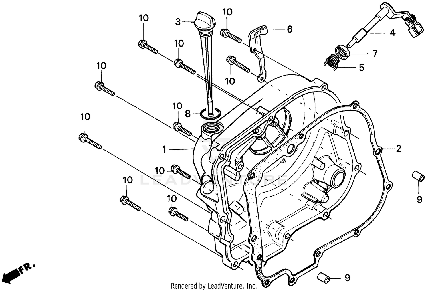 RIGHT CRANKCASE COVER