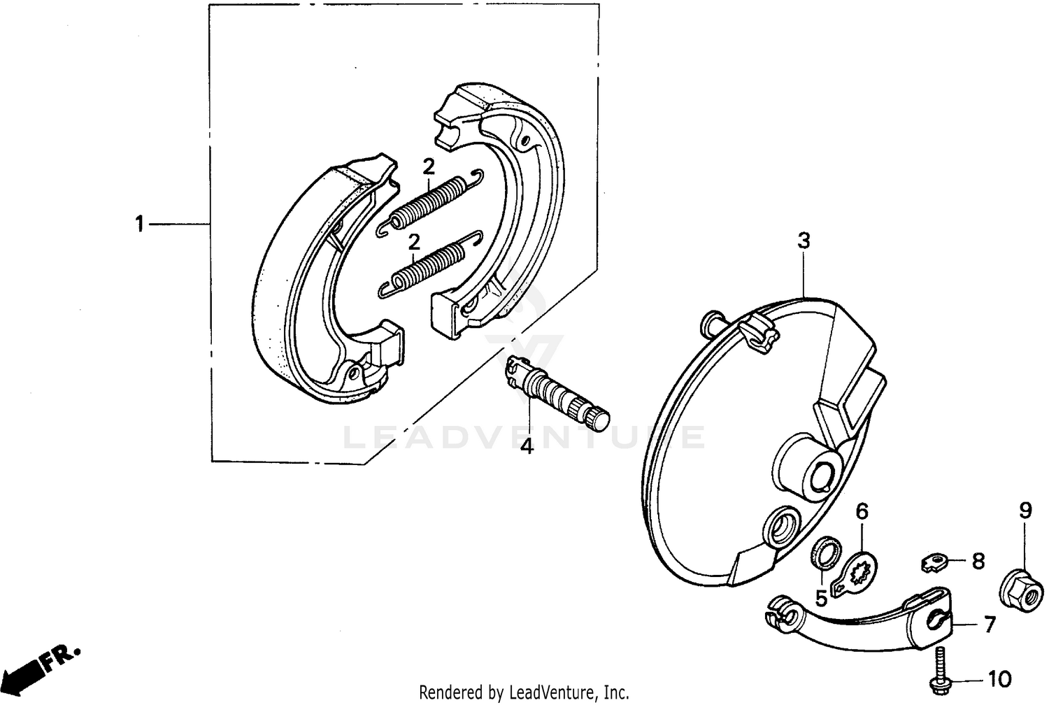 FRONT BRAKE@FRONT BRAKE  PANEL