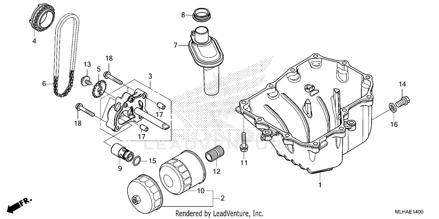 OIL PAN@OIL PUMP