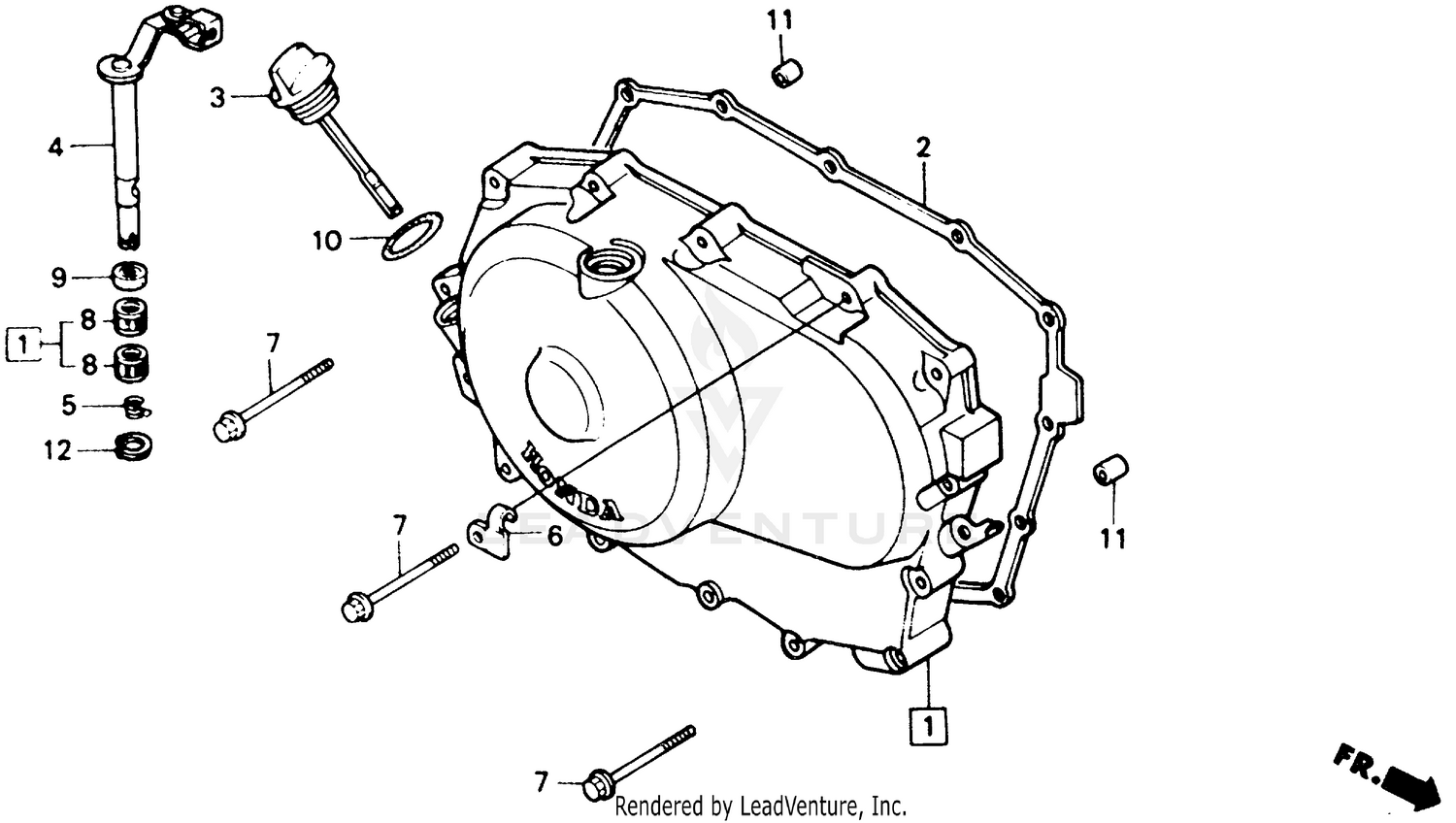 RIGHT CRANKCASE COVER
